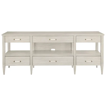 Mulholland Media Console with Drop-Down Drawer